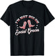 I'm Not Big On Social Graces design T-Shirt - T-Shirt | Black