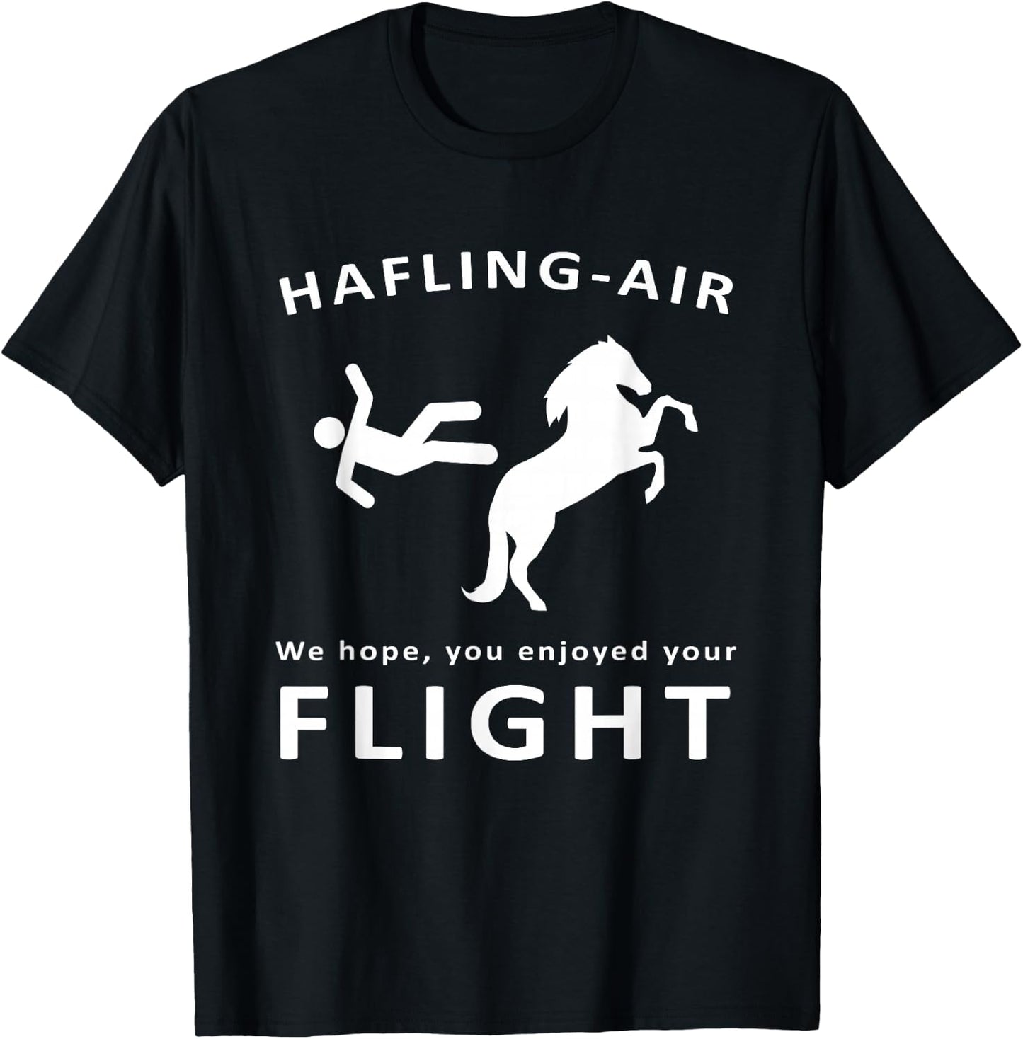 Haflinger horse design with funny horse saying for riders T-Shirt - T-Shirt | Black