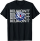 Belmont Bruins | Official NCAA Merch | NCAFBEL01 T-Shirt - T-Shirt | Black