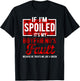 It's My Boyfriend's Fault Funny Girlfriend Joke T-Shirt - T-Shirt | Black