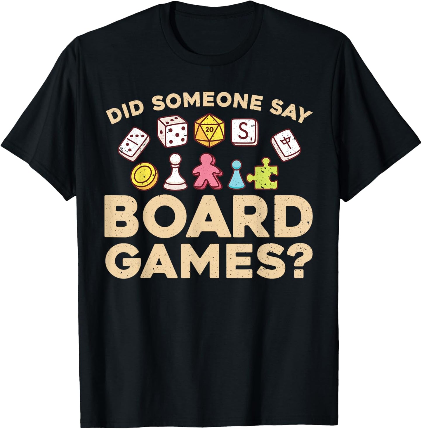 Cool Board Games Women Game Nerd Gamer Chess Lovers T-Shirt - T-Shirt | Black