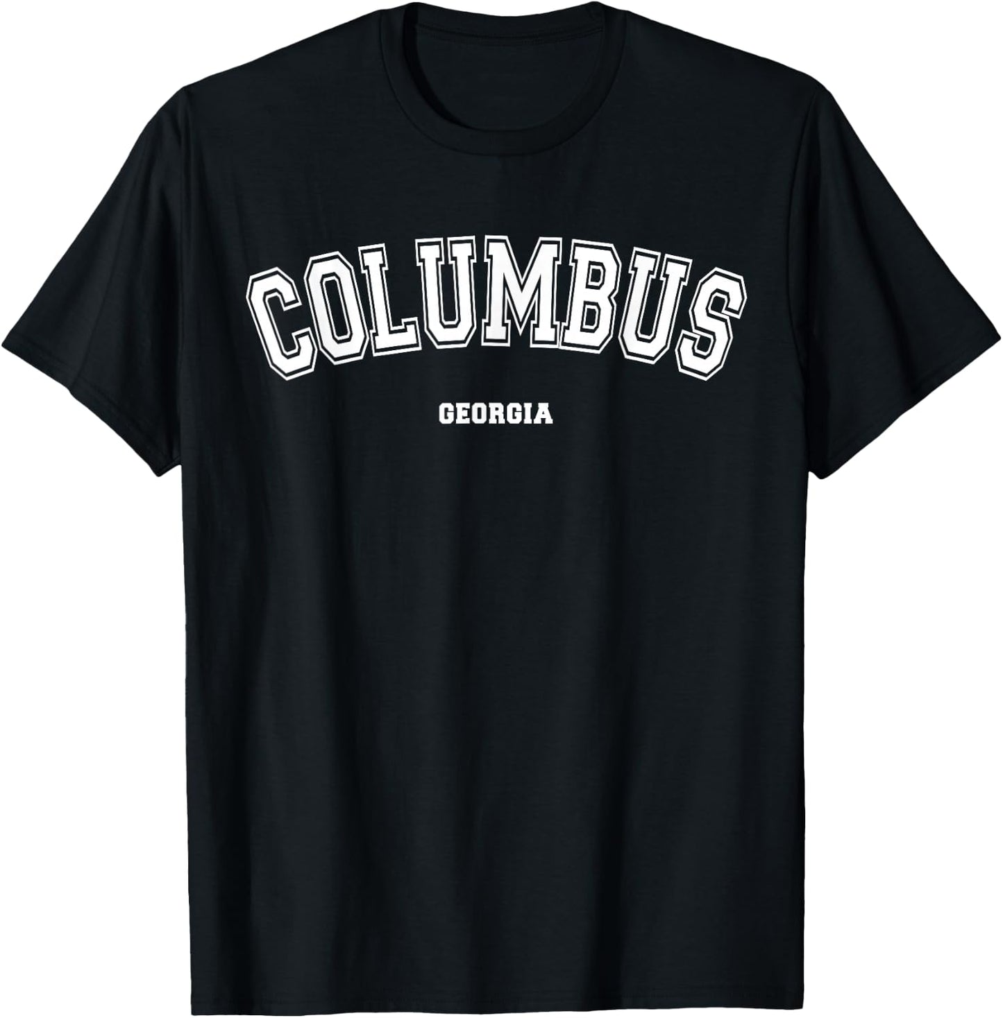 Columbus Georgia T-Shirt - T-Shirt | Black