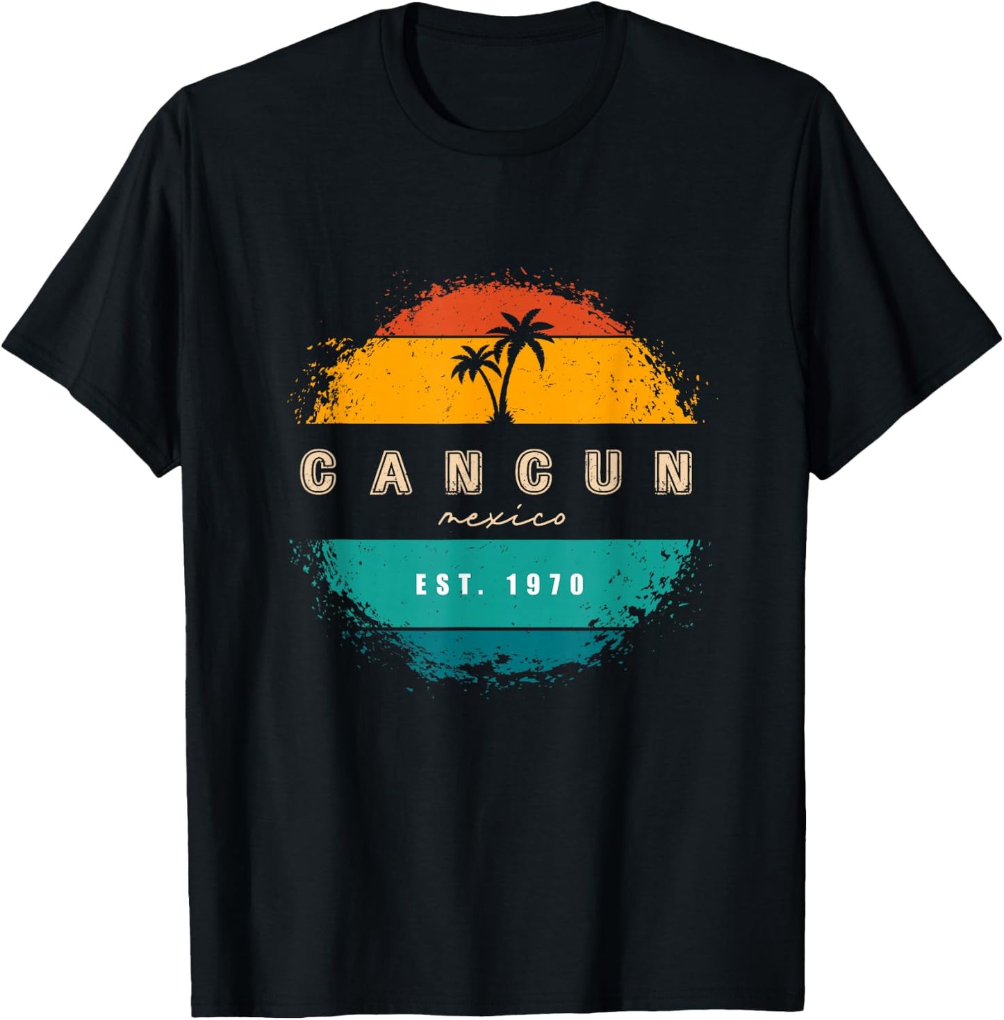 City of Cancun Mexico T-Shirt - T-Shirt | Black