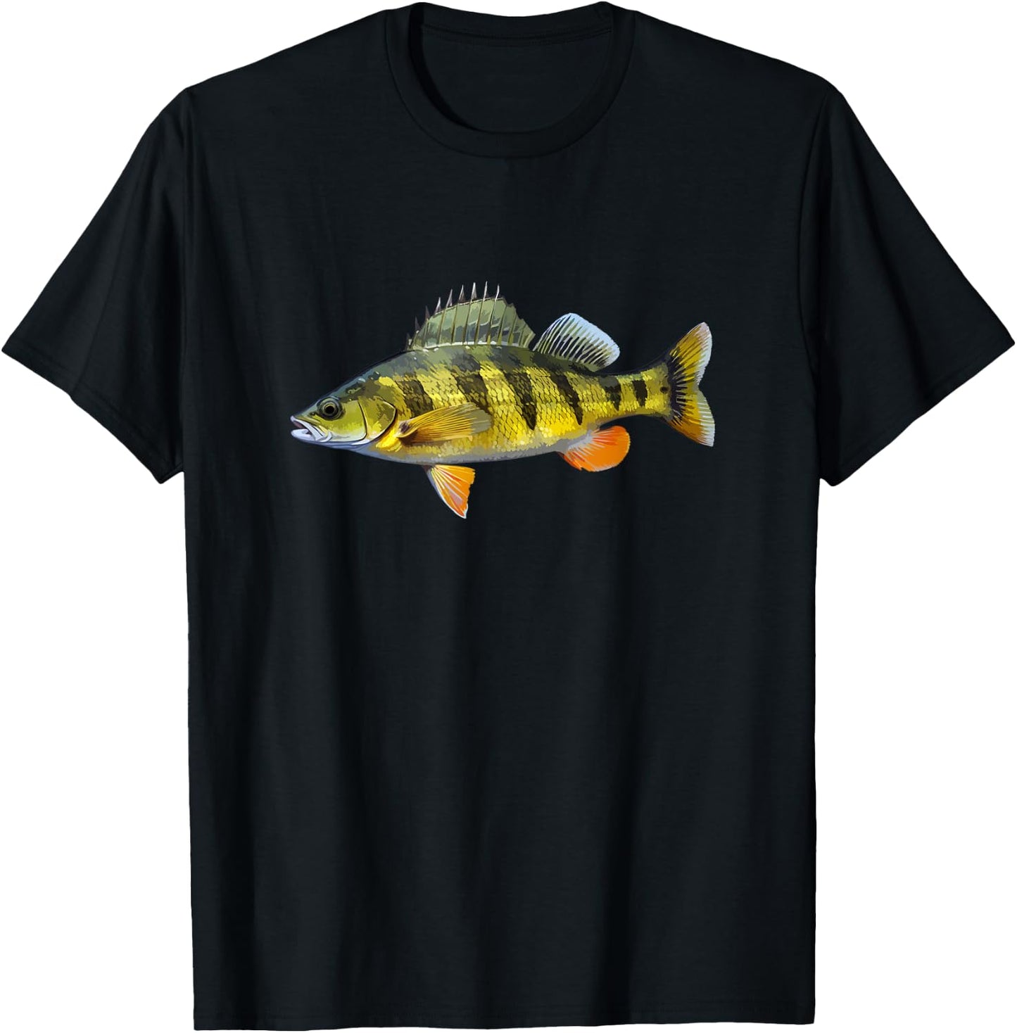Yellow Perch T-Shirt - T-Shirt | Black