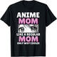 Anime Mom Like A Regular Mom Only Way Cooler Kawaii T-Shirt - T-Shirt | Black