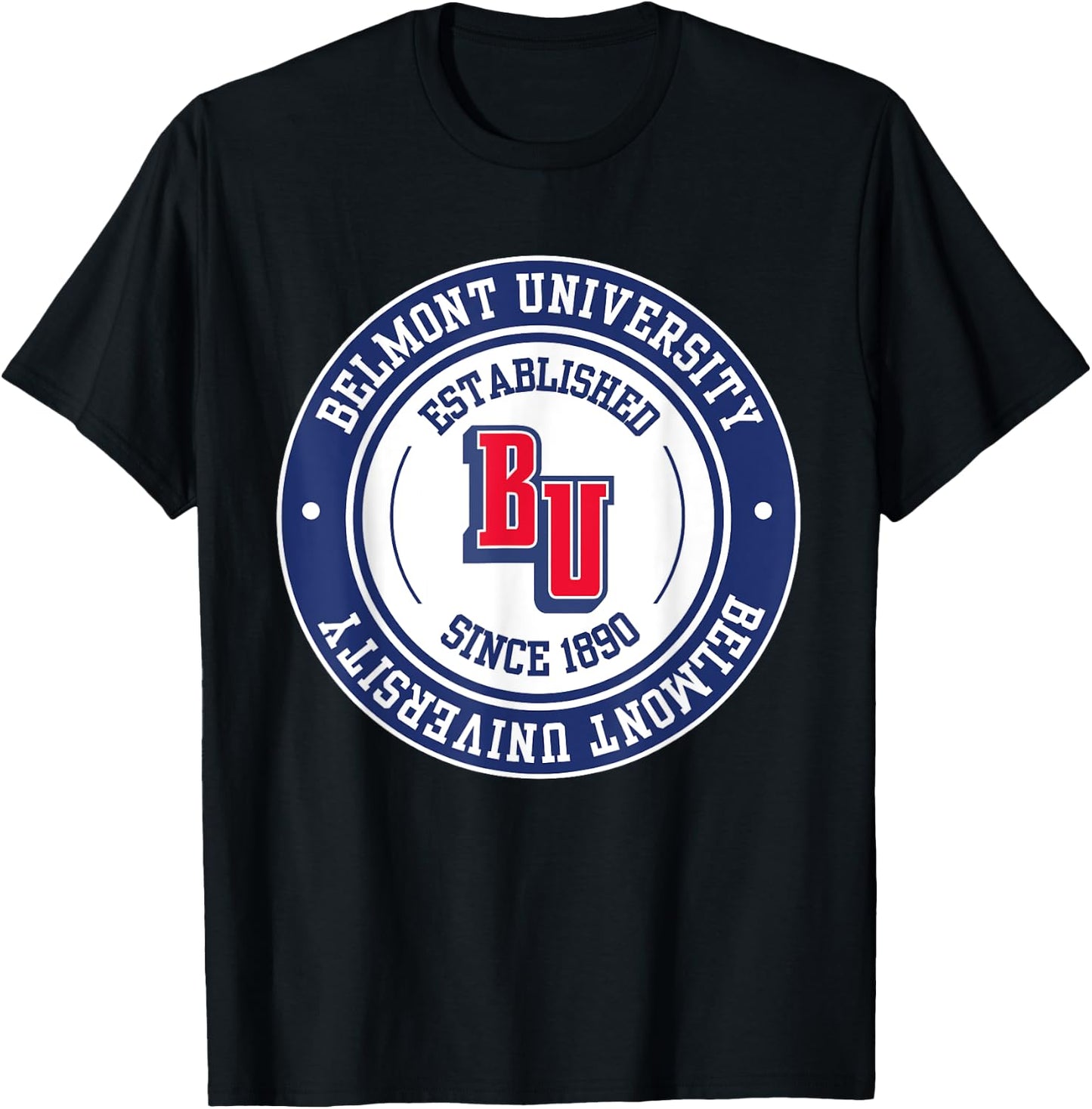 Belmont Bruins | Official NCAA Merch | NCAFBEL02 T-Shirt - T-Shirt | Black