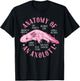 Anatomy Of An Axolotl Lover Mexican Salamander Boys Girls T-Shirt - T-Shirt | Black
