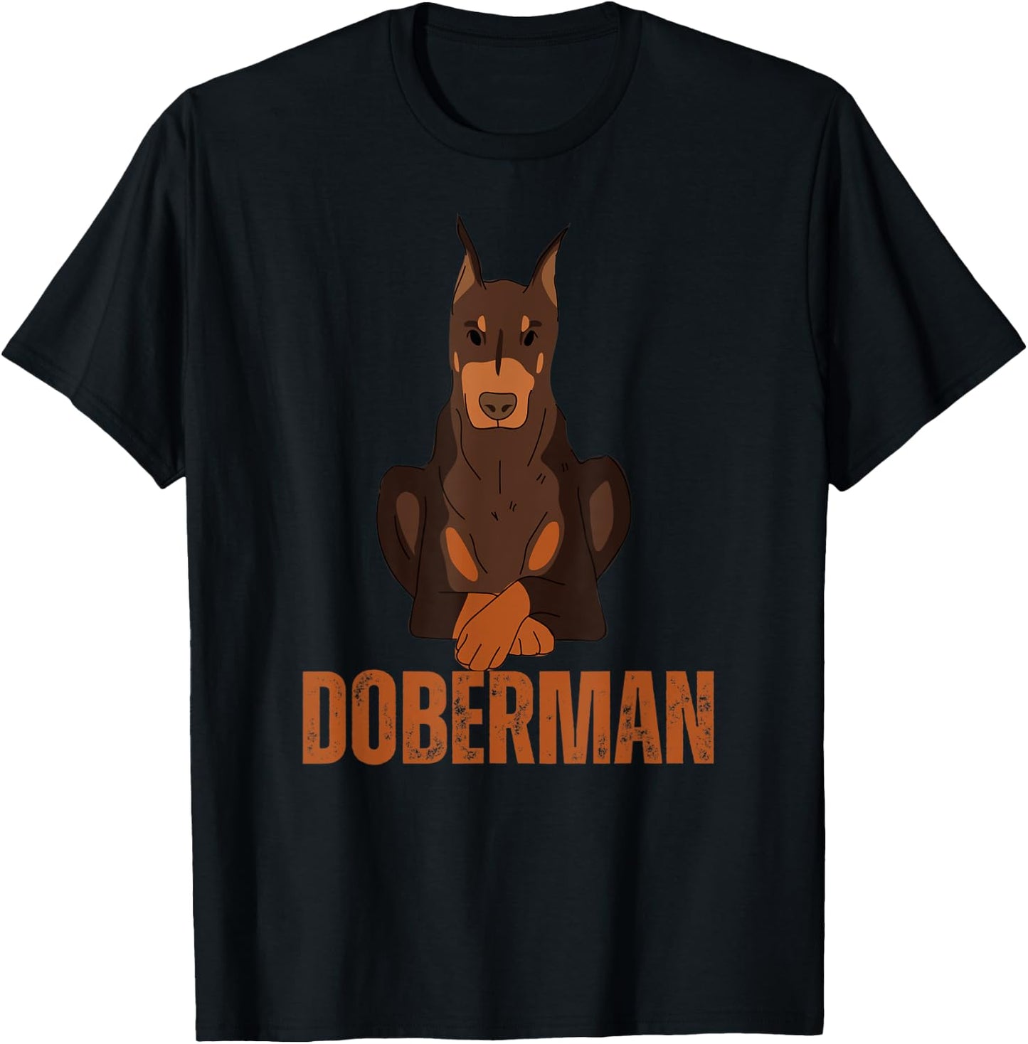 Doberman Pinscher T-Shirt - T-Shirt | Black