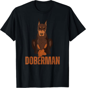 Doberman Pinscher T-Shirt - T-Shirt | Black