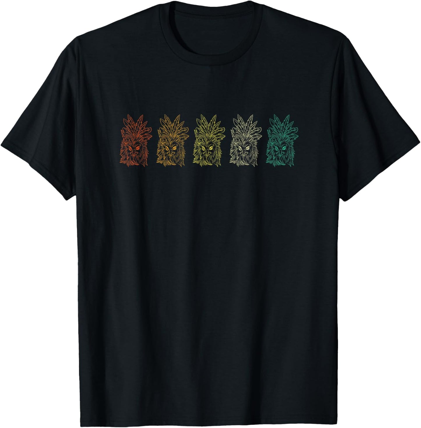 Retro Harpy Eagle Lover Vintage Harpy Eagle T-Shirt - T-Shirt | Black