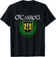 O'Carroll Surname Irish Clan Tartan Badge Ireland T-Shirt - T-Shirt | Black