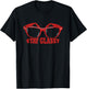 Stay Glassy Eye Glass Wearer Optician Glasses Optometrist T-Shirt - T-Shirt | Black