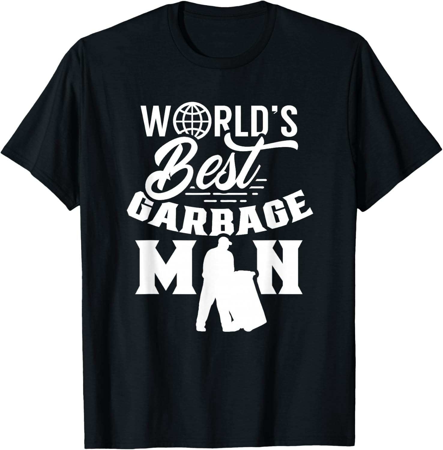Weltbeste Müllmann Rubbish Truck Rubbish Removal Rubbish Driver T-Shirt - T-Shirt | Black