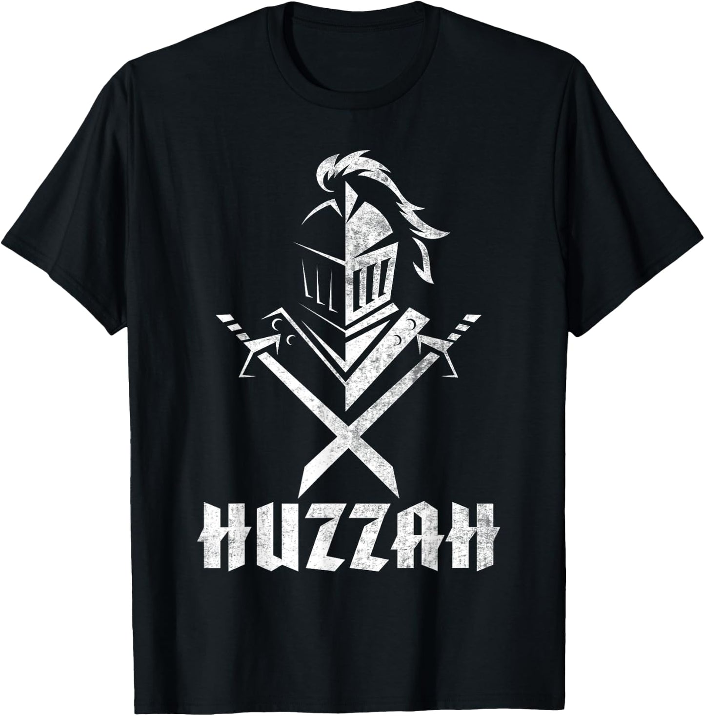 Huzzah Renaissance Festival Ren Faire T-Shirt - T-Shirt | Black