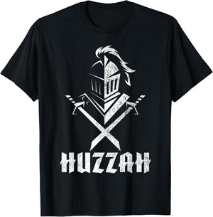 Huzzah Renaissance Festival Ren Faire T-Shirt - T-Shirt | Black