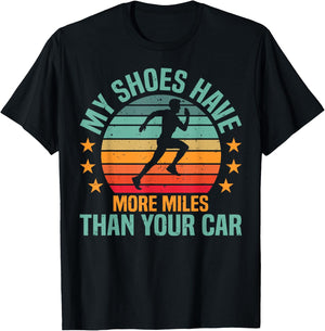 Runner, funny running, jogging T-Shirt - T-Shirt | Black