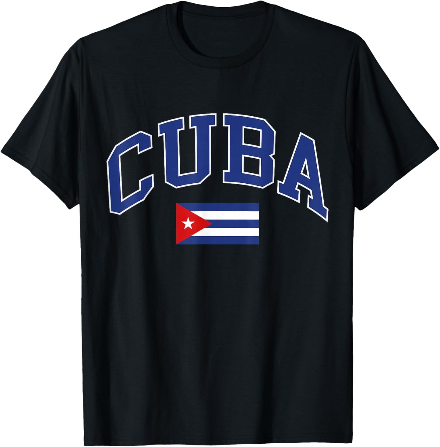 Cuba Flag T-Shirt - T-Shirt | Black