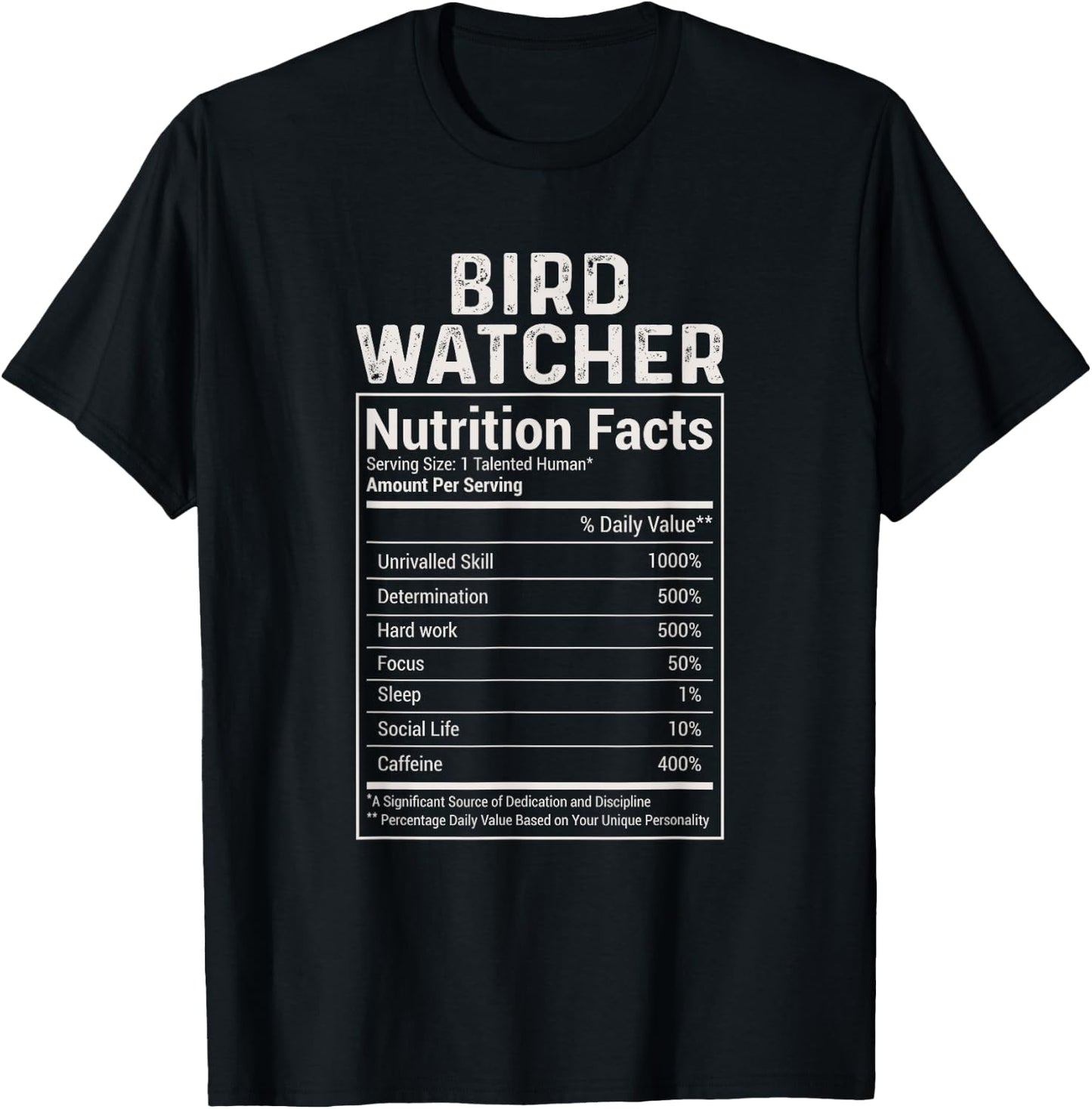 Birdwatcher Funny Bird Watching Birdwatching Birds Lover T-Shirt - T-Shirt | Black