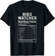 Birdwatcher Funny Bird Watching Birdwatching Birds Lover T-Shirt - T-Shirt | Black