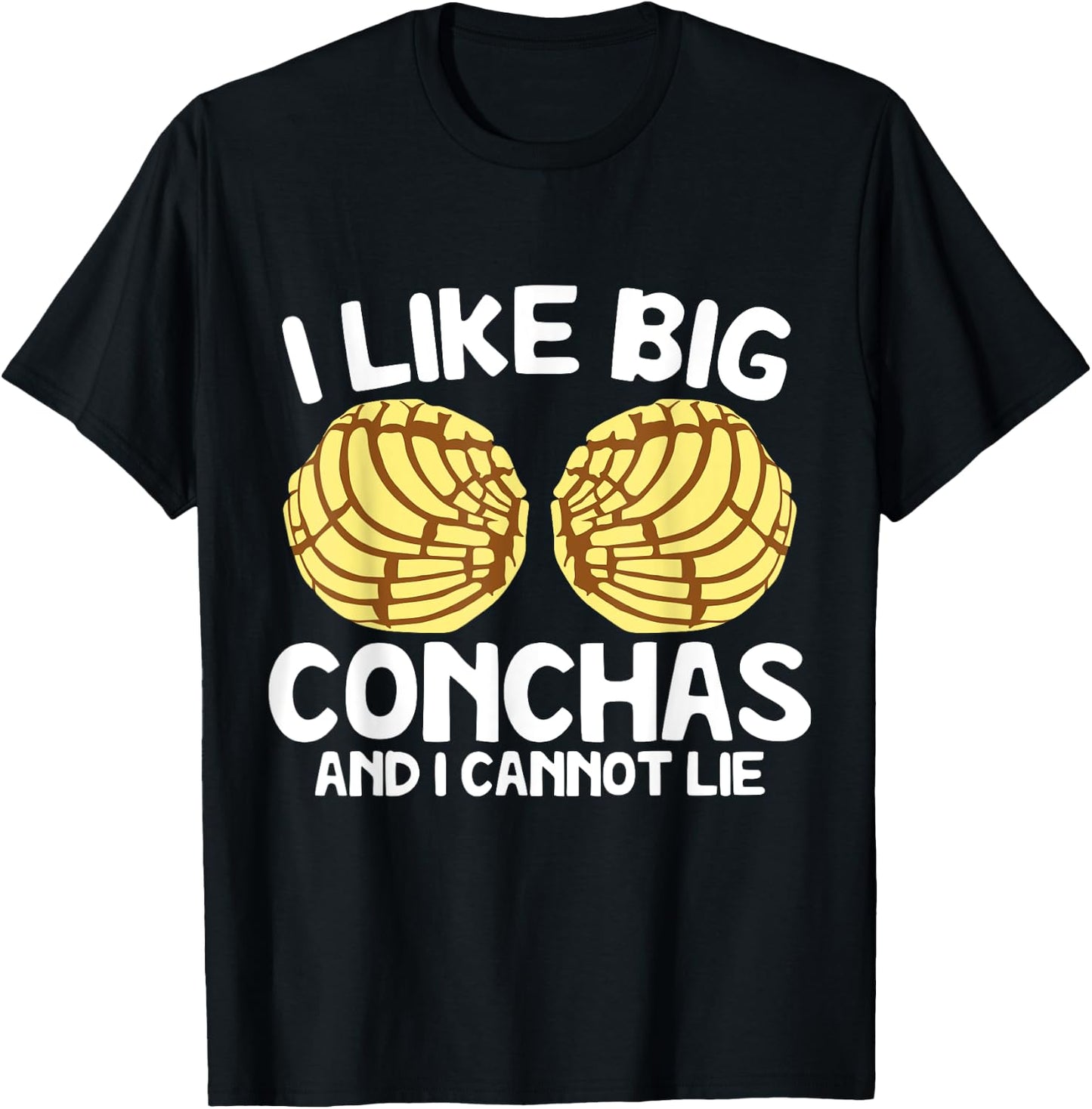Conchas Pan Dulce Latina Mexican Mujer Concha Pastry T-Shirt - T-Shirt | Black