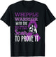 Whipple Warrior With Battle Scar Pancreatic Cancer Awareness T-Shirt - T-Shirt | Black