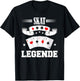 Skat Card Games Night Double Head T-Shirt - T-Shirt | Black