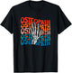 Osteopath Repeat Osteopathy Osteopathic Medicine Do Doctor T-Shirt - T-Shirt | Black