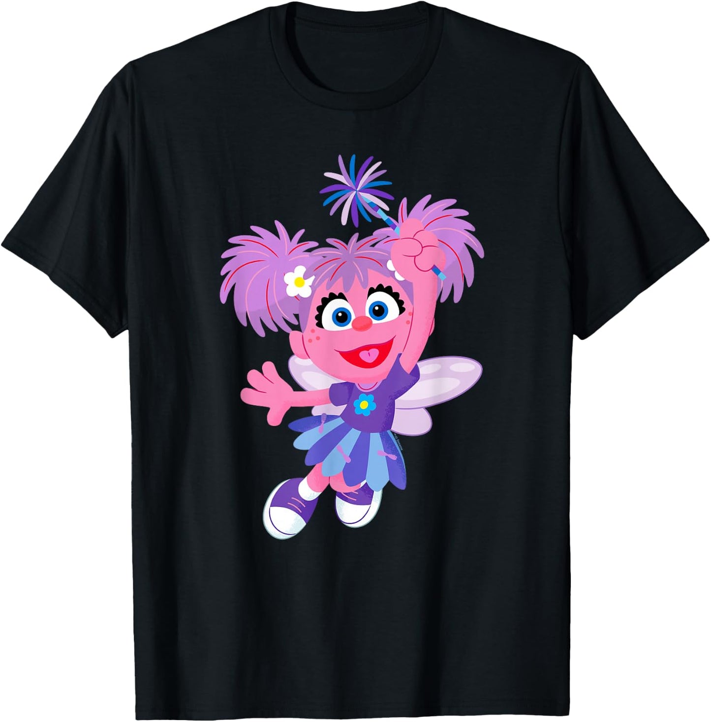 Sesame Street Furry Friends Forever! Abby Cadabby T-Shirt - T-Shirt | Black