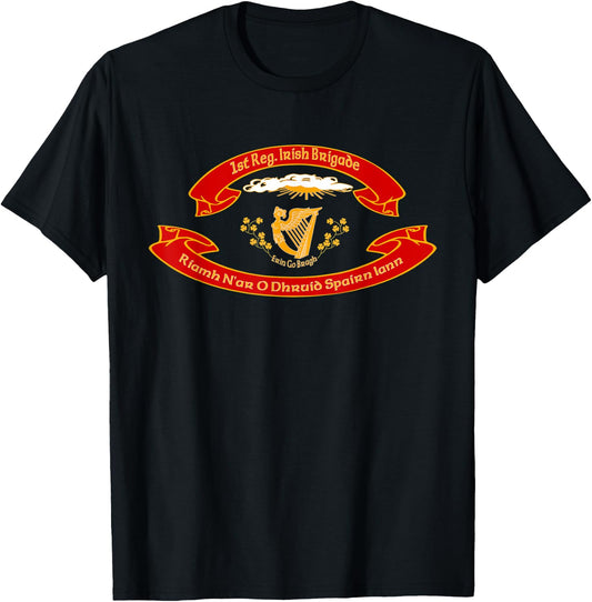Irish Brigade US Union Army 1st Regiment T-Shirt - T-Shirt | Black