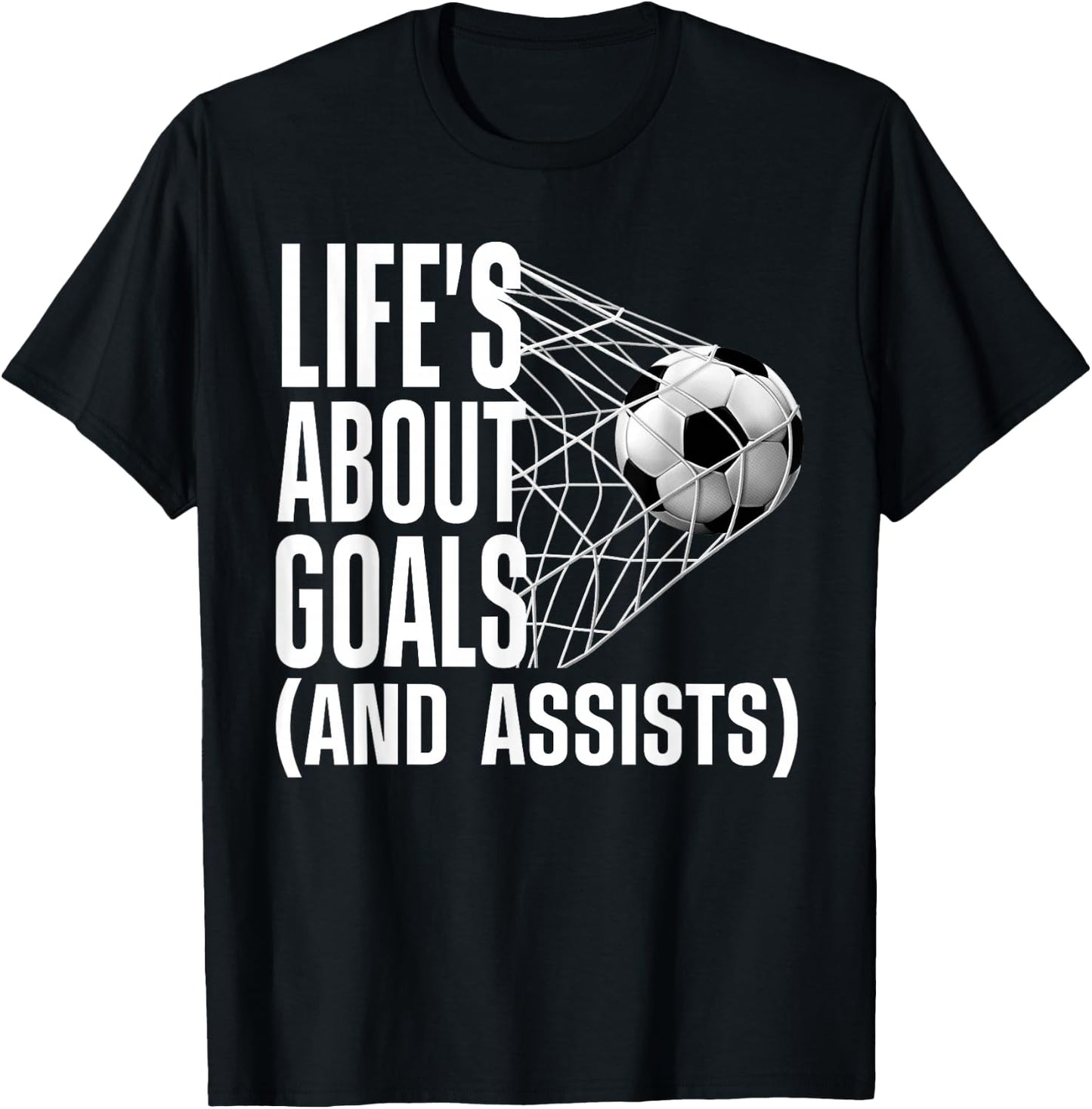 Cool Soccer Women Soccer Lovers Player Football Goal T-Shirt - T-Shirt | Black