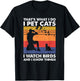 That's What I Do I Pet Cats I Watch Birds & I Know Things T-Shirt - T-Shirt | Black