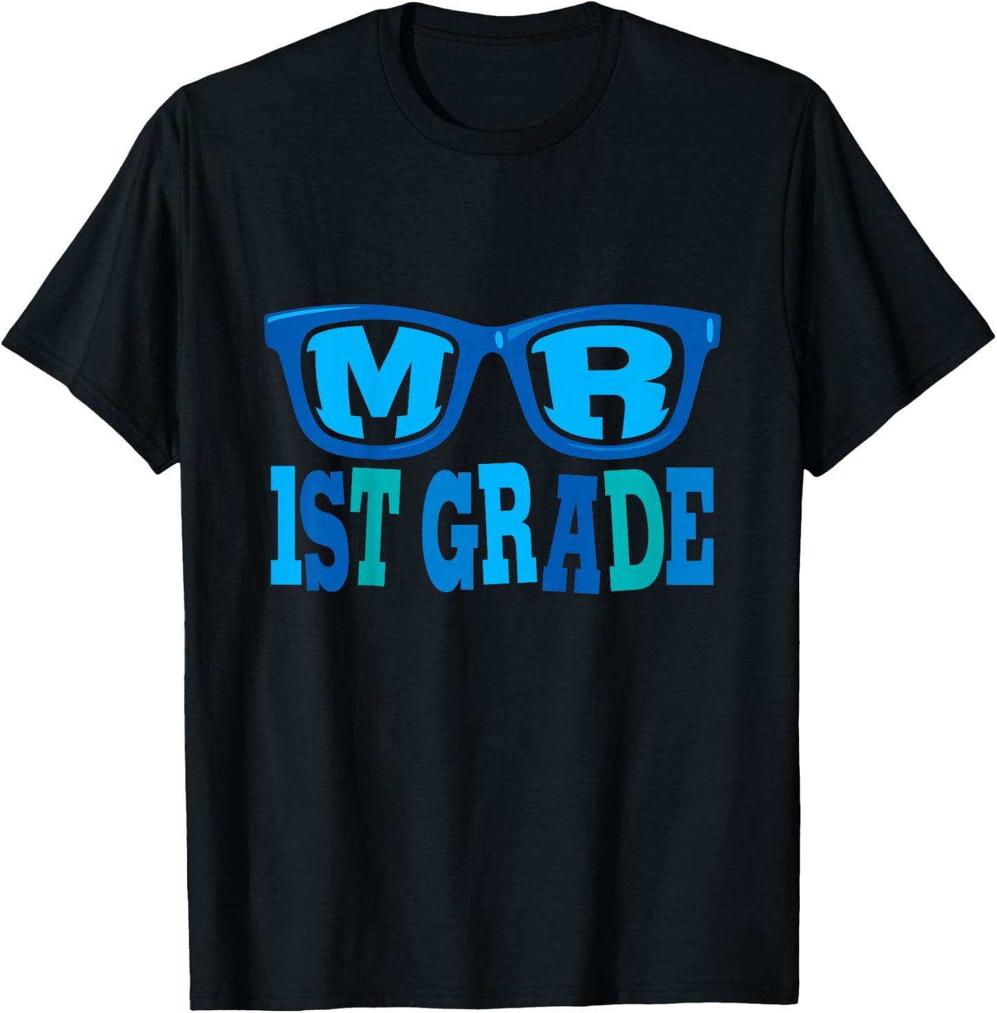 Kids Back To School for Boys Mr 1st Grade First Grader T-Shirt - T-Shirt | Black