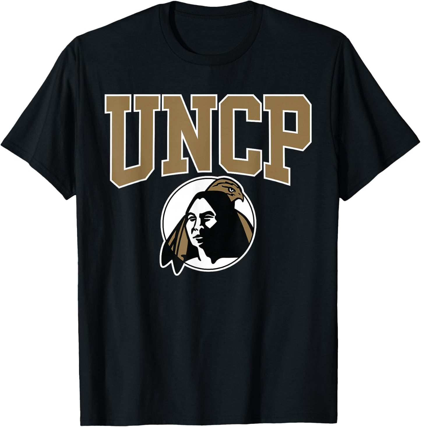 License Champs University of North Carolina at Pembroke | NCAA | NCAFUNCP01 , Small T-Shirt - T-Shirt | Black
