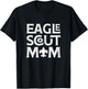 Eagle Scout Mom Fleur-de-lis T-Shirt - T-Shirt | Black