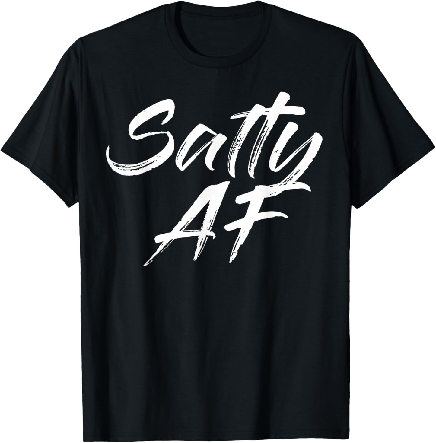 Salty AF T-Shirt - T-Shirt | Black