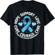 Prostate Cancer Support Family Prostate Cancer Awareness T-Shirt - T-Shirt | Black