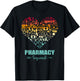 Pharmacy Squad Heart Funny Pharmacy Team T-Shirt - T-Shirt | Black