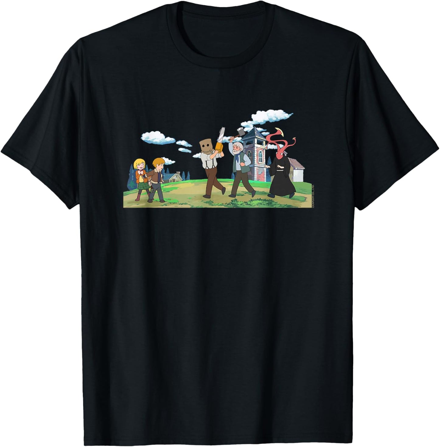 RESIDENT EVIL 4 The Masterpiece Theater T-Shirt - T-Shirt | Black