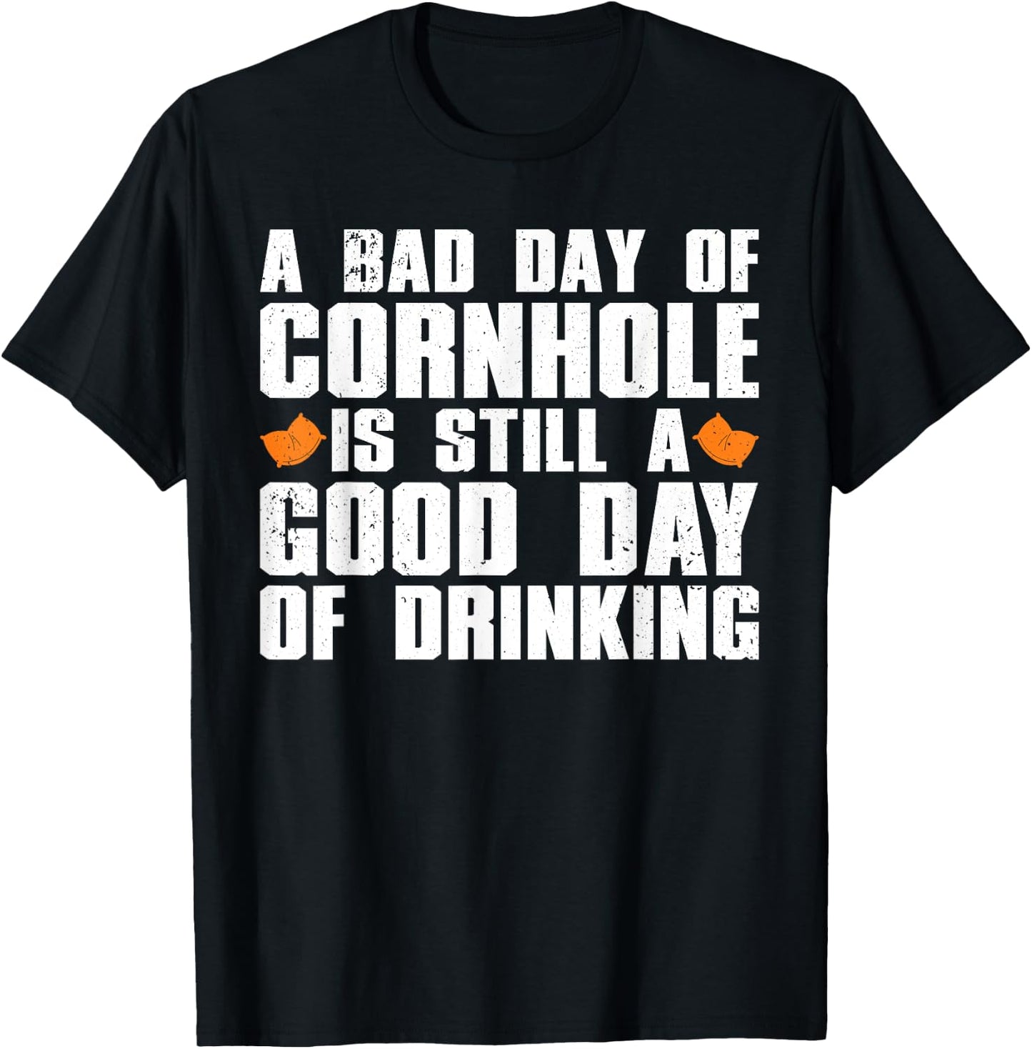 Funny Cornhole Art Women Board Game Cornhole Lover T-Shirt - T-Shirt | Black