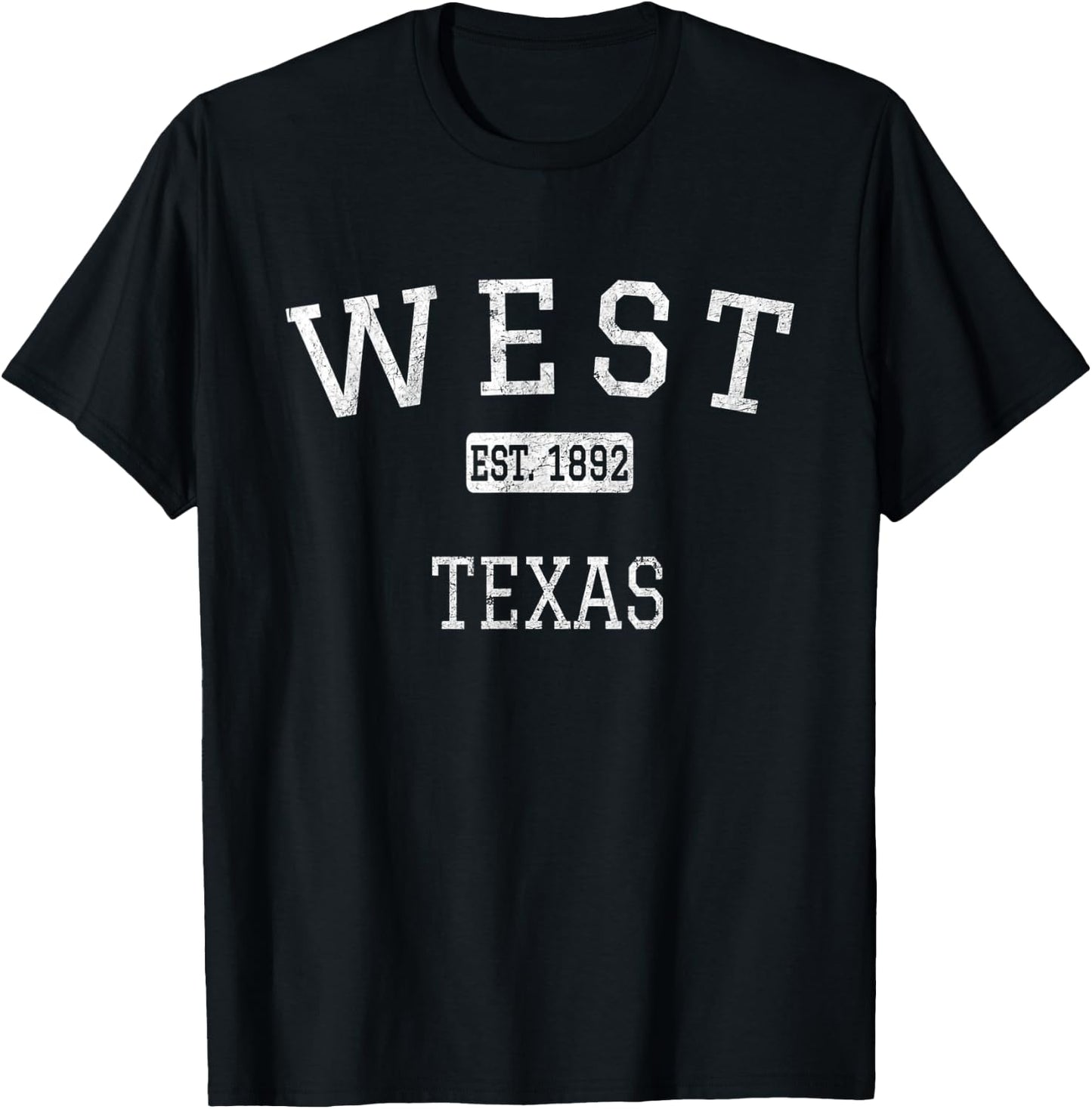 West Texas TX Vintage T-Shirt - T-Shirt | Black
