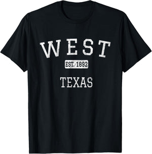 West Texas TX Vintage T-Shirt - T-Shirt | Black