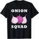 Onion Squad Hobby Chef Vegetables Food Chef T-Shirt - T-Shirt | Black