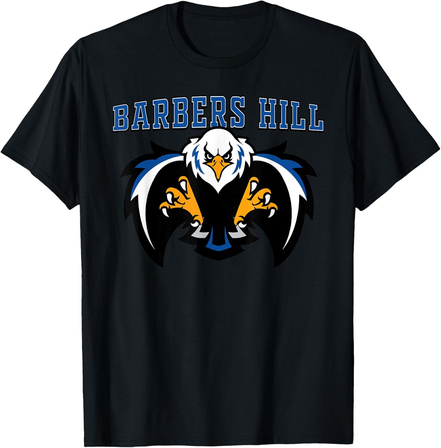 Barbers Hill Eagles High School Team Spirit T-Shirt - T-Shirt | Black