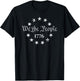 We The People 4th of July 1776, American Patriotic T-Shirt - T-Shirt | Black