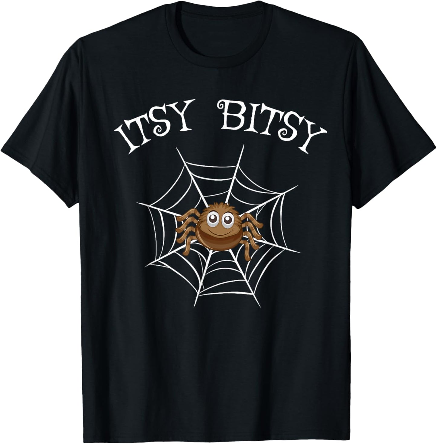 Itsy Bitsy - Nursery Costumes Rhyme for Kids Spider T-Shirt - T-Shirt | Black