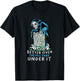 Grim Reaper Better Over The Hill T-Shirt - T-Shirt | Black
