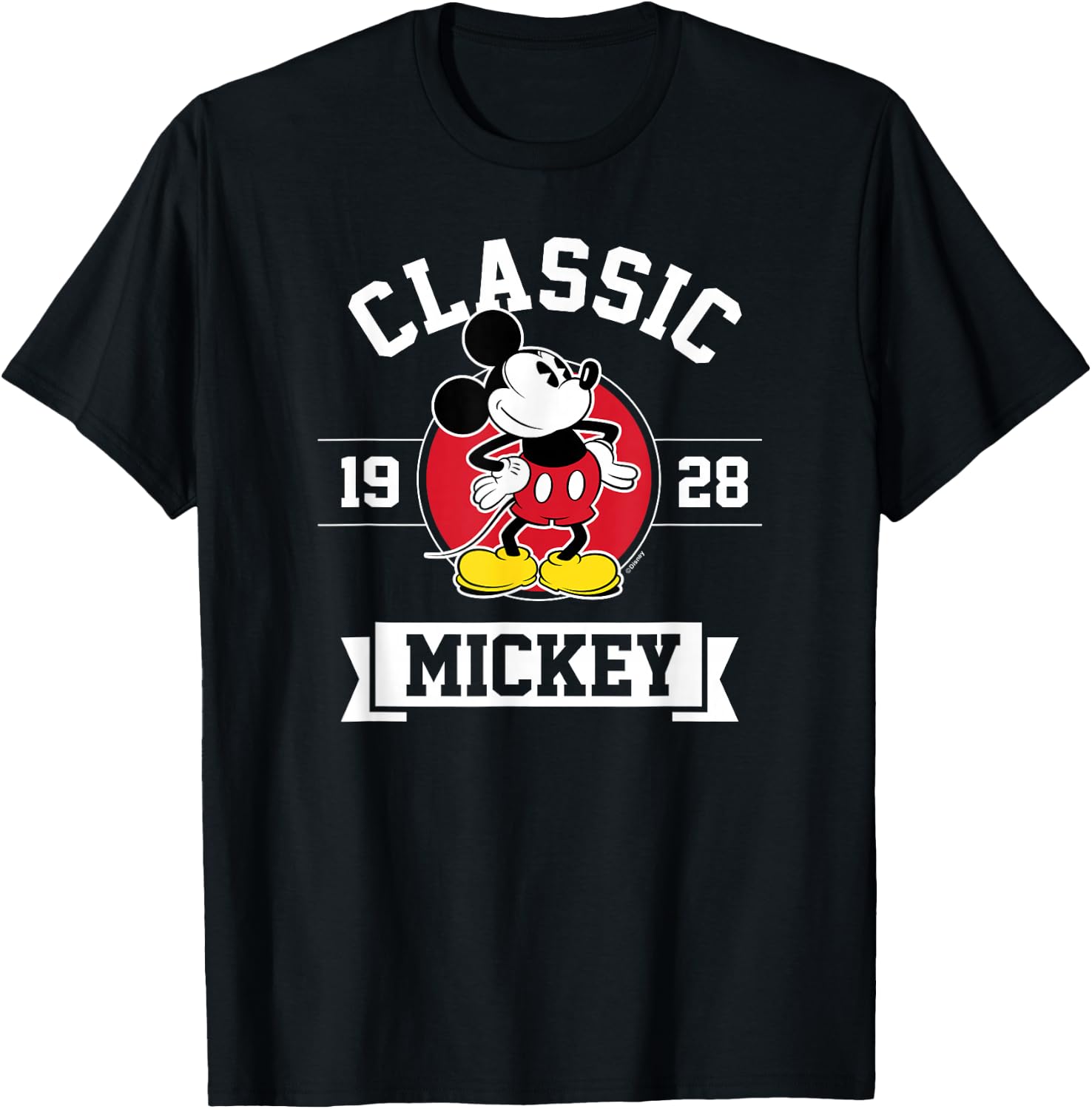 Disney - Mickey Classic 1928 T-Shirt - T-Shirt | Black
