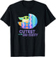 Star Wars The Mandalorian Grogu Easter Cutest in Gal-Eggsy T-Shirt - T-Shirt | Black