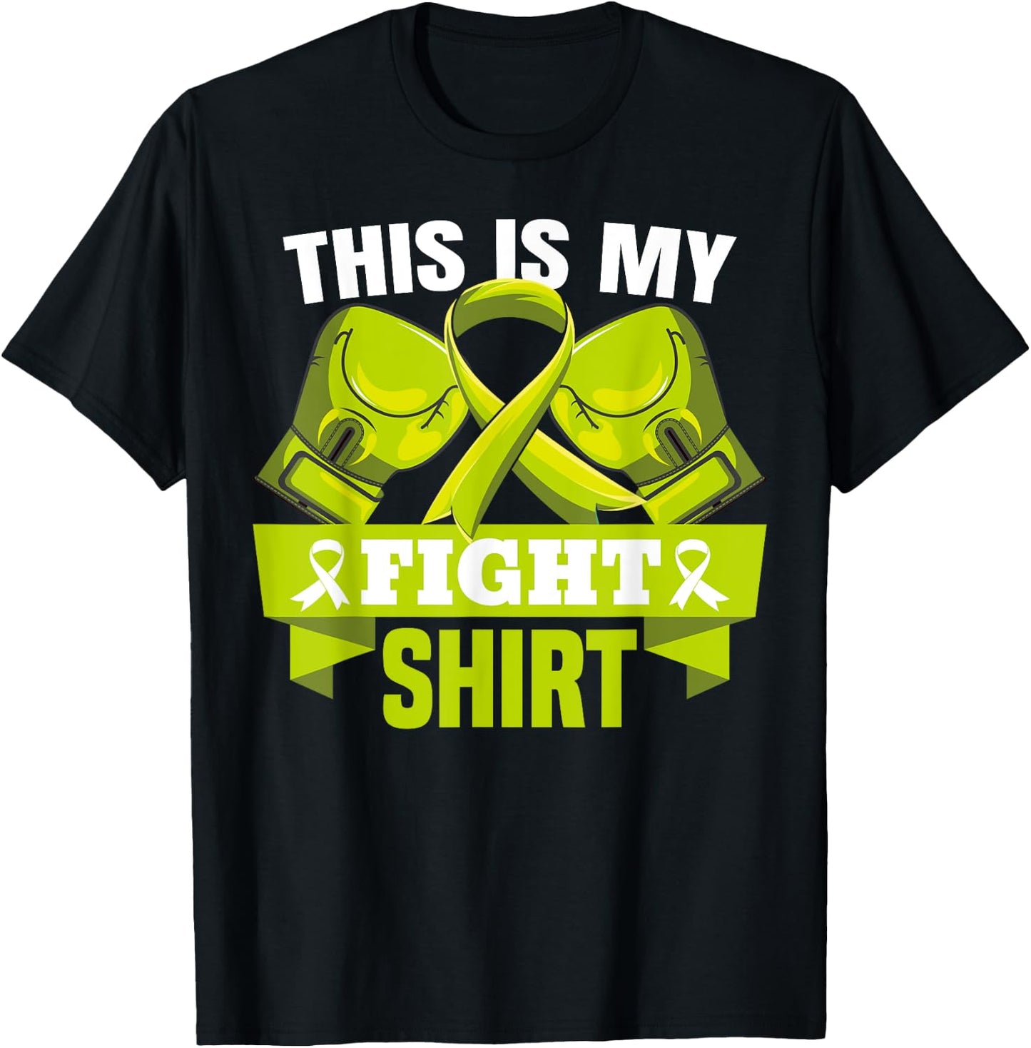 This Is My Fight Shirt Lymphoma Fighter Support Strong T-Shirt - T-Shirt | Black