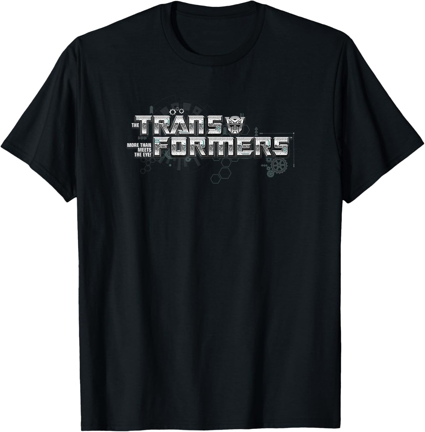 Transformers Generations More Than Meets The Eye! Title Logo T-Shirt - T-Shirt | Black